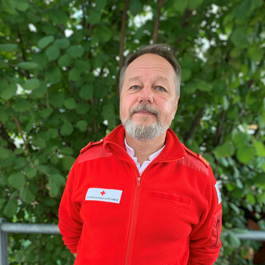 Foto von Peter Schwaiger, Mitarbeiter beim Roten Kreuz Klosterneuburg