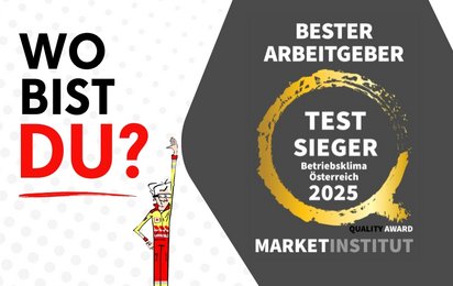 Wo bist du? Bester Arbeitgeber 2025.