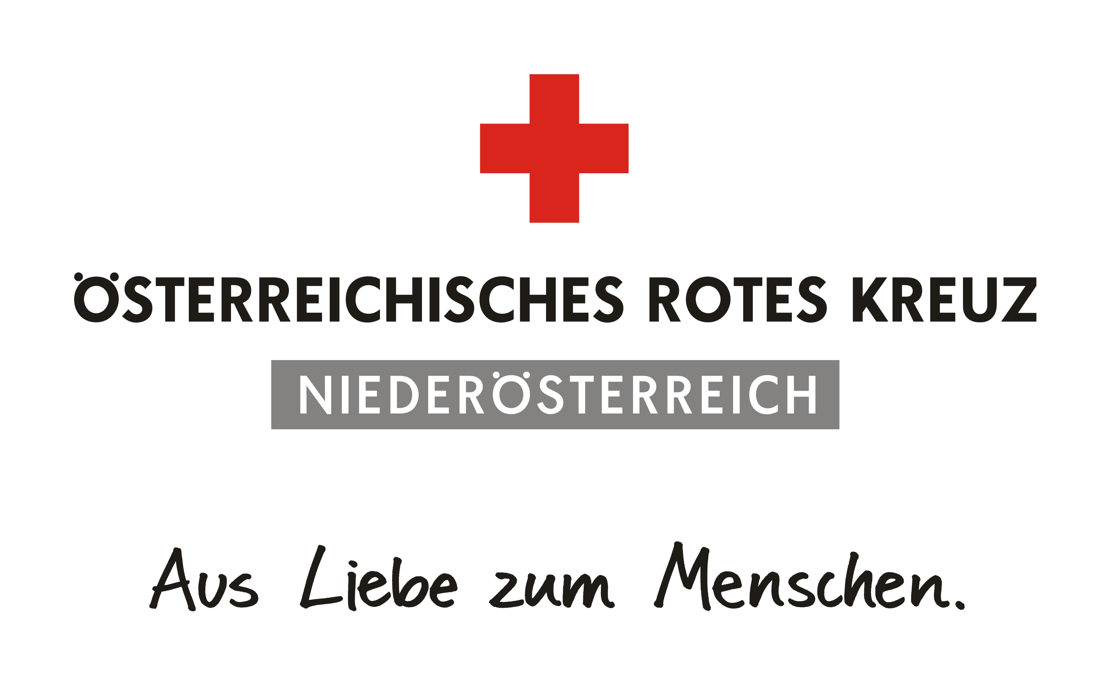 Das Logo des Roten Kreuzes Landesverbands Niederösterreich