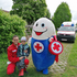 ROKO mit Christoph Linemayr und seinem Sohn Tobias im Garten des St. Gallus Kindergartens
