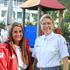Catharina Hollinger (Leiterin der Kinderwelten) und Sabine Tischler (Landesgeschäftsführerin)