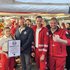 Am Ende waren der Jubel und die Freude übers gemeinsam Geschaffte riesengroß (v.l.): Amelie Winkler, Lasse Philippeit, Lorenz Harder und Simon Hagen.