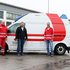 Rettungsauto der Ortsstelle Bad Hall mit Beklebung Fa. Kienbacher