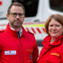 Peter Völkl mit Nachfolgerin Sandra Böhmer