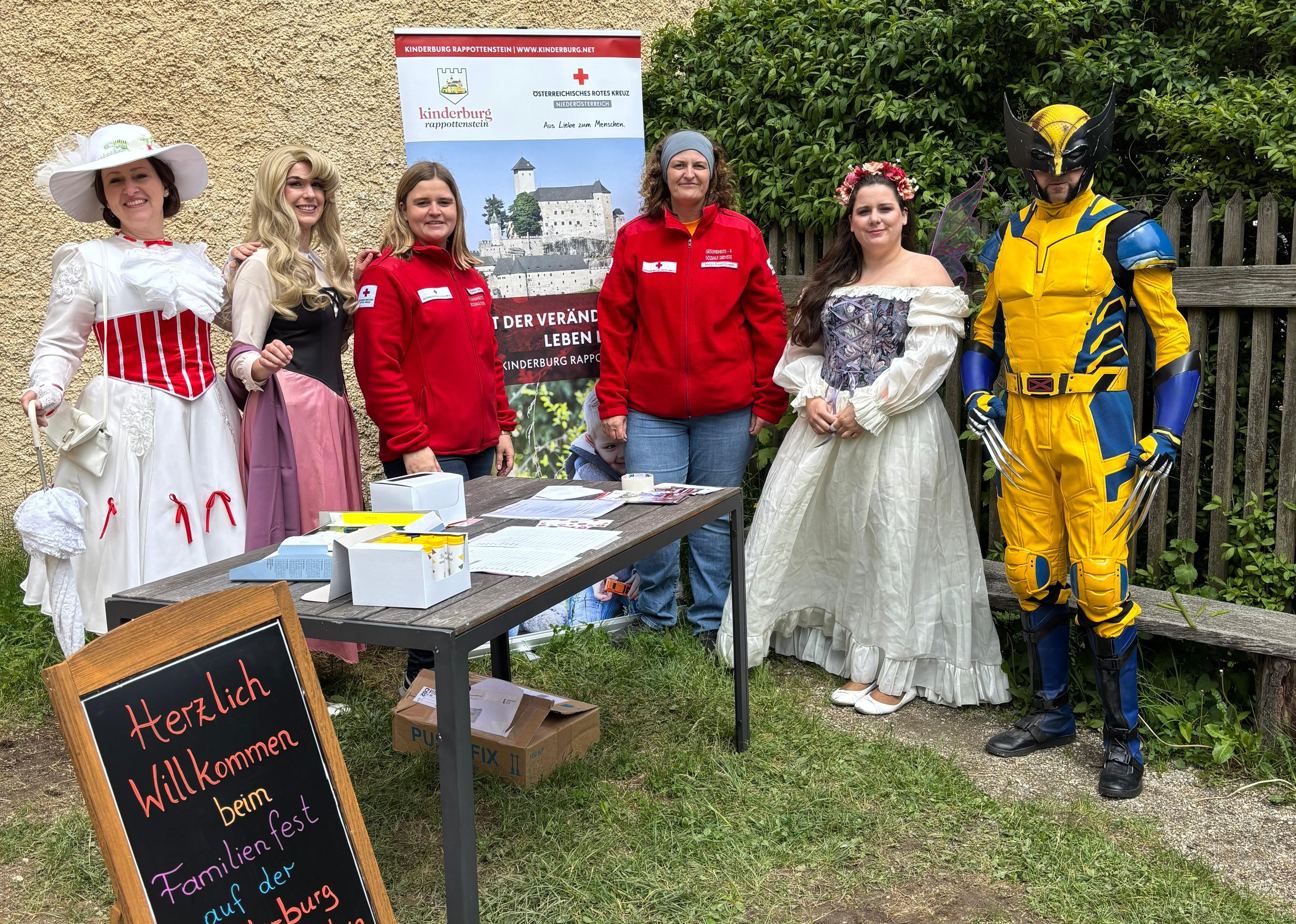 © rknoe Charityheroes beim Familienfest