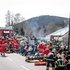 Rotes Kreuz und Feuerwehr bei der Bezirksübung in Unterweißenbach
