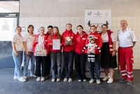 Siegerehrung der Rotkreuz-Jugendgruppe Sillian 1