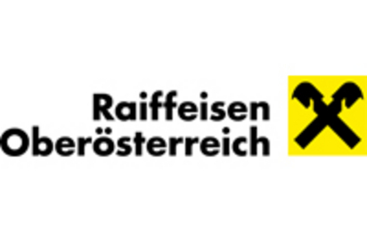 Das Logo der Raiffeisen Bank Oberösterreich
