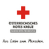 Das Logo des Roten Kreuzes Landesverband Niederösterreich Slogan Aus Liebe zum Menschen unten