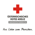 Das Logo des Roten Kreuzes Landesverband Niederösterreich Slogan Aus Liebe zum Menschen unten