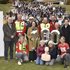 Gruppenfoto anlässlich der Teilnahme der Mittelschule St. Michael als 100. Schule am Kids Save Lives-Projekt des Jugendrotkreuzes Salzburg.