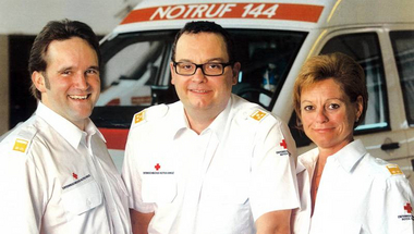 Leitung der Bezirksstelle Baden, Dominik Zeugswetter, Gernot Grünwald, Corina Kornherr