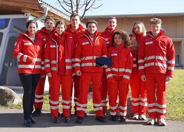 Im Februar sind die Werber:innen für das Rote Kreuz Vorarlberg im Raum Bregenz unterwegs.