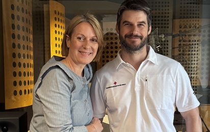 vlnr.: Isabella Richtar, Chris Bachtro