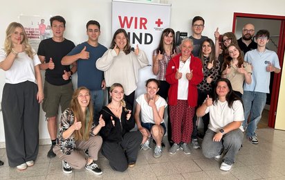 Team des neuen Sommerkurses als Gruppenbild