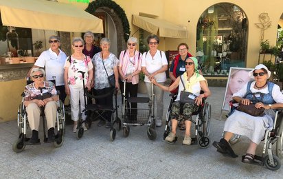 Reisegruppe des Betreuten Reisen in Zell am See