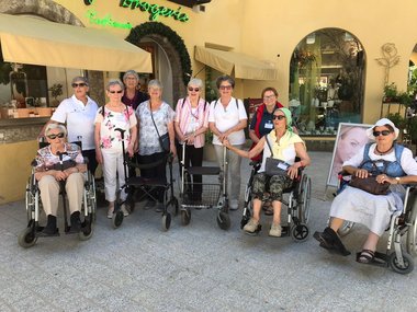 Reisegruppe des Betreuten Reisen in Zell am See