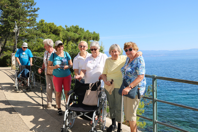 Betreutes Reisen Reisebericht Opatija - © OÖRK Reisegruppe in Opatija