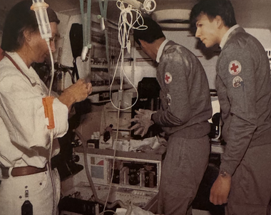 Der erste NAW von innen mit Personal.