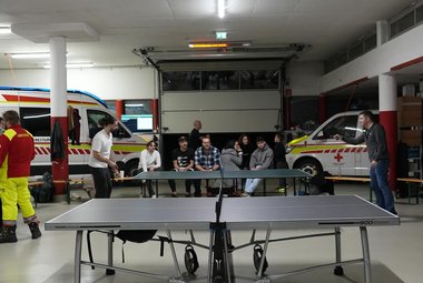 Fabian Gumpoltsberger (links) mit Stephan Burian (rechts) im entscheidenden Finale