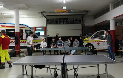Fabian Gumpoltsberger (links) mit Stephan Burian (rechts) im entscheidenden Finale