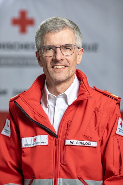 © RKNÖ/M.Hechenberger Werner Schlögel, Mentor im Roten Kreuz NÖ.