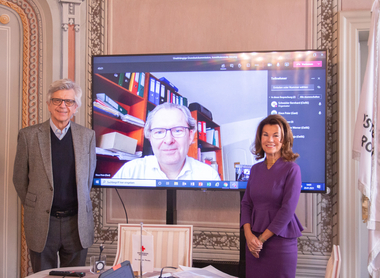 Dr. Brigitte Bierlein, Univ.-Prof. Dr. Klaus Poier und Dr. Werner Kerschbaum.