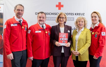 Gruppenfoto nach der Pressekonferenz