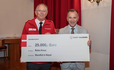 Großzügige Spende