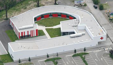 © Rotes Kreuz Leoben Rotkreuz-Gebäude in Leoben