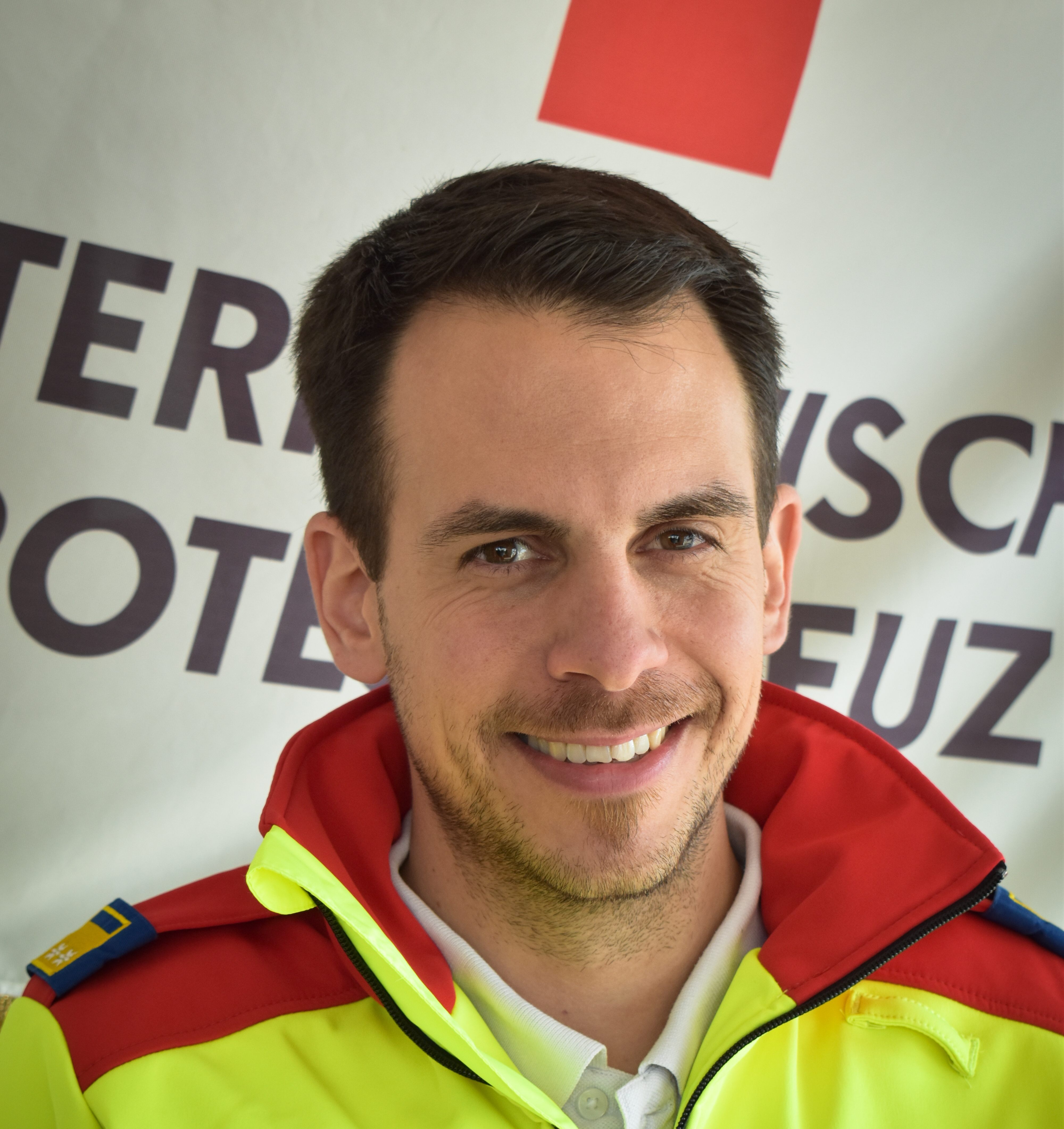 Robert Strauss - Bezirksstellenleiter-Stellvertreter - © M. Zarfl / Rotes Kreuz Steiermark Robert Strauss - Bezirksstellenleiter-Stellvertreter - in Rotkreuz-Einsatzuniform.