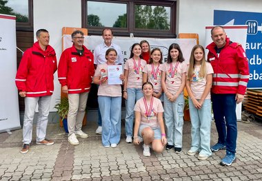 Das Team des BG Tamsweg bei der Siegerehrung