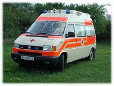 Forschungszentrum Seibersdorf, hier ein Foto von einem alten Rettungstransportwagen