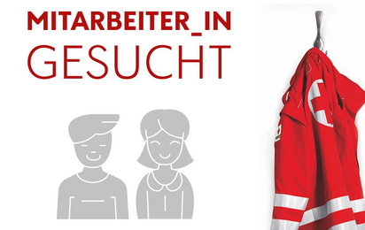 Mitarbeiter_in gesucht - © Österreichisches Rotes Kreuz Mitarbeiter_in gesucht