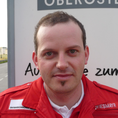 Roland Hametner, Mitarbeiter der Ortsstelle Walding