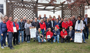 Gruppenfoto von Teilnehmern der Multiplikator/innentagung Erste Hilfe