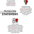 Grafiken und Text zum Mission Statement des Bildungszentrums