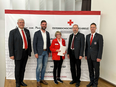 Gruppenbild mit Geehrten