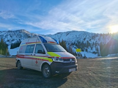 Der RTW in seinem Heimatgebiet am Hochkar