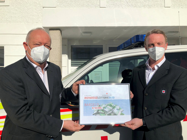 Bezirksstellenleiter Dr. Dieter Goppold und Bezirksgeschäftsleiter Alexander Kaineder, MSc