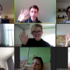 Die “Rettungsschäfchen“ und „Red Angels“ bei der Online-Gruppenstunde.