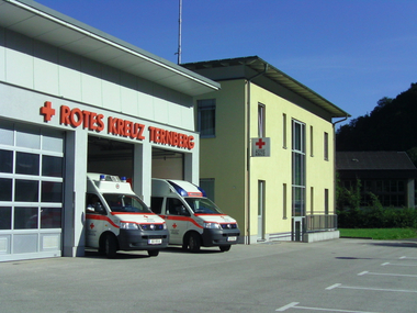 Garage der Ortsstelle Ternberg mit zwei SEW