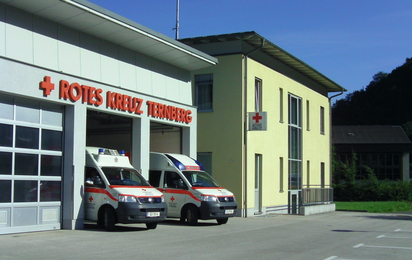 Garage der Ortsstelle Ternberg mit zwei SEW