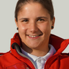 Julia Galler - Mitglied des Bezirksausschusses in Rotkreuz-Einsatzuniform.