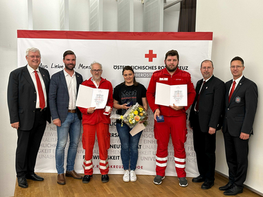 Gruppenbild mit Geehrten