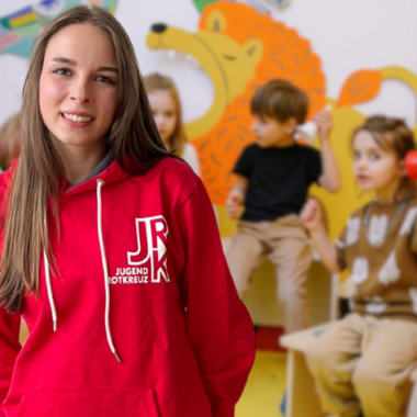 Anja macht ein Freiwilliges Sozialjahr Jugendrotkreuz