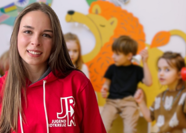 Anja macht ein Freiwilliges Sozialjahr Jugendrotkreuz