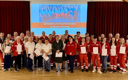 Gruppenfoto der Bezirksstellenversammlung