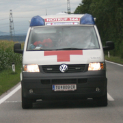 © ÖRK/RK Atzenbrugg Der ehemalige Krankentransportwagen 69/411 (2009-2015)
