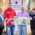 Ortsstellenleiter- Stellvertreterin DGKS Erika Ziehesberger, Ortsstellenleiter Andreas Wurzenberger, Gewinner Heinz Kühböck und Bezirksgeschäftsleiter Paul Reinthaler.